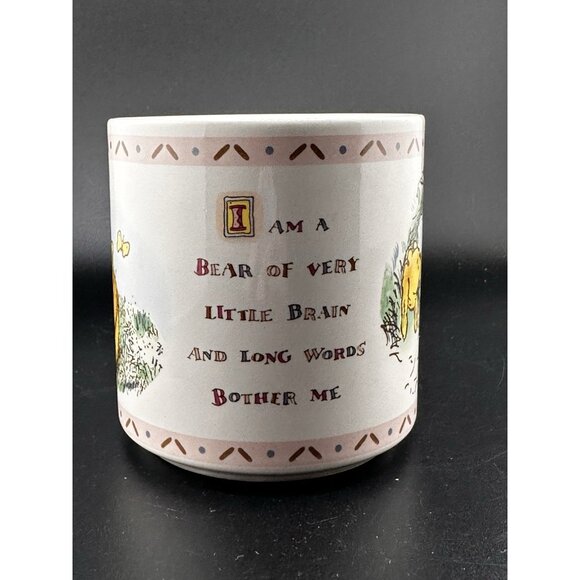 Disney Classic Winnie the Pooh Christopher  Robin Coffee Mug By Charpente Korea - Picture 3 of 10